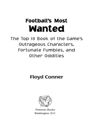 cover image of Football's Most Wanted™